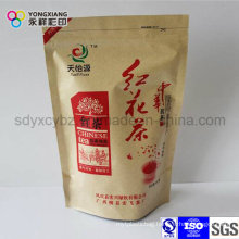 Stand up Paper Laminated Plastic Packaging Tea Bag